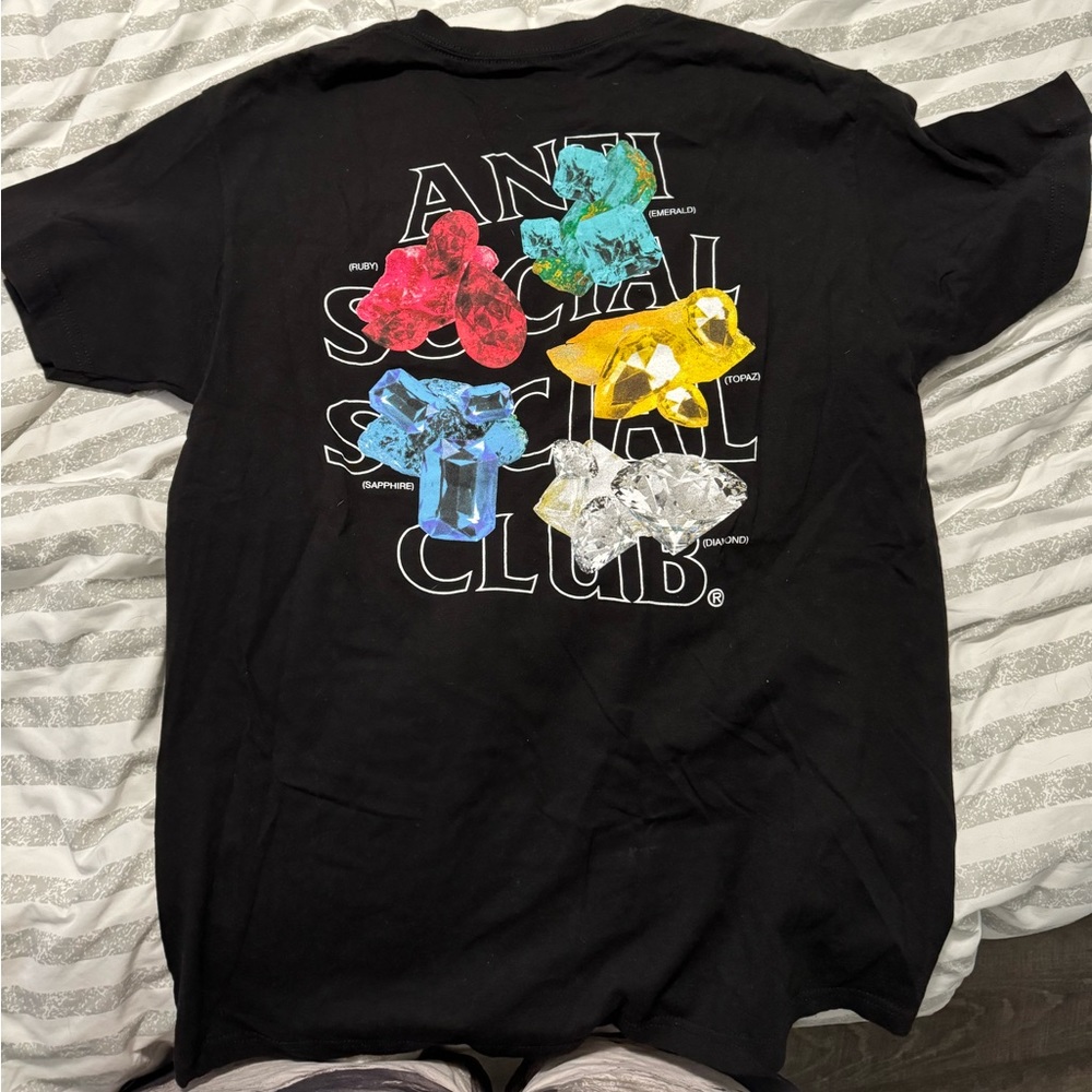 Anti social social club gems shirt
